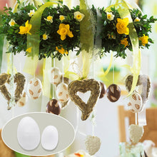 Load image into Gallery viewer, 50pcs Easter Decor White Foam Eggs Easter Party Supplies Kids Favors Gifts Toy DIY Craft Hanging Easter Decorations For Home