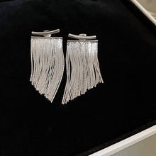 Load image into Gallery viewer, Skhek Luxury Women&#39;s Earrings Statement Earring Long Full Rhinestone Earrings For Women Tassel Crystal Earrings Weddings Party Jewelry