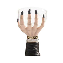 Load image into Gallery viewer, SKHEK 1Pc 2023 New Halloween Witch Hands Resin Snack Bowl Stand Desktop Ornament Home Glass Bowl Vintage Festival Party Decoration