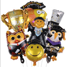 Load image into Gallery viewer, 2022 Graduation Gift Balloons 7Pcs Mini Air Foil Balloon Back To School Decorations Congratulation Graduation Party Supplies