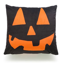 Load image into Gallery viewer, SKHEK Halloween Halloween Cushion Covers Pumpkin Witch Trick Or Treat Pillowcase Decoration Linen Pillow DIY Cartoon Halloween Home Decoration