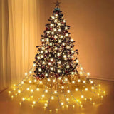 SKHEK 280/400 LED Christmas Tree String Lights W/Outdoor Waterproof IP44 For Decorative Halloween New Year Party Holiday Decorations
