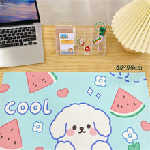 Load image into Gallery viewer, Skhek Back to School 1Pc Kawaii Mouse Pad Large Cherry Bunny Non-Slip Desktop Table Mat Student Desk Mat Cute Bear Bunny Mouse Pad Large Game Mat