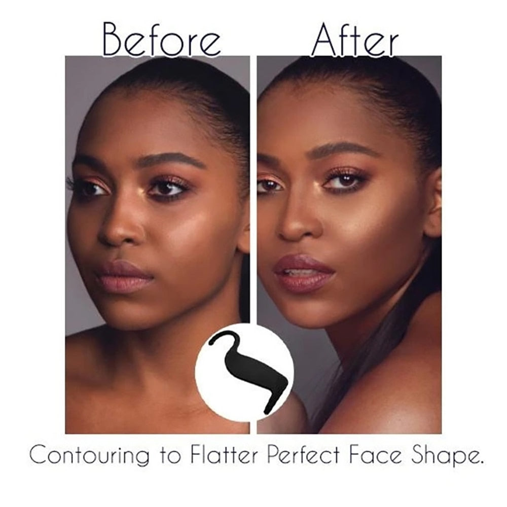 SKHEK Perfect Contour Curve Stencil Makeup Tools Eyebrow Shaper Eyeliner Card Face Cheek Nose Makeup Model Beauty Make Up Accessories