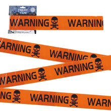 Load image into Gallery viewer, SKHEK 6Mx8cm Halloween Warning Tapes Signs Halloween Props Danger Warning Line New Isolation Belt Sign Party Outdoor Garden Decors