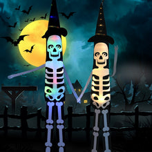Load image into Gallery viewer, SKHEK LED Halloween Decoration Flashing Light Hanging Skull Horror Pumpkin Bat Home Garden Haunted House Halloween Party Decorations