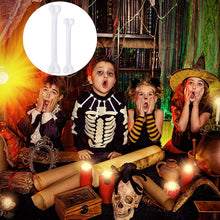 Load image into Gallery viewer, SKHEK Halloween 12Pcs Halloween Horror Props Realistic Skull Skeleton Human Bone For Halloween Home Party Costume Decoration DIY Choker Kids Toy
