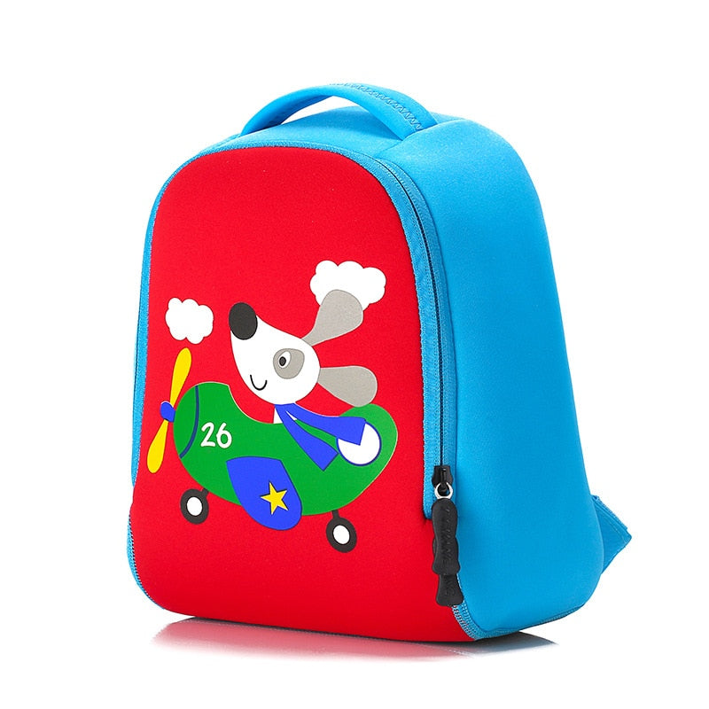 Skhek Back to school supplies 2022 New 3D Children School Bags For Girls Boy Children Backpacks Kindergarten Cartoon Animal Toddle Kids Backpack For 2-5 Years