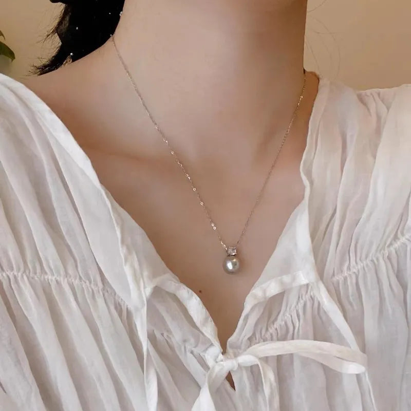 Casual Sweet Geometric Alloy Women's Pendant Necklace