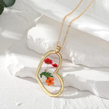 Load image into Gallery viewer, Simple Style Flower Resin Wholesale Pendant Necklace