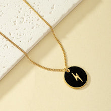 Load image into Gallery viewer, Streetwear Lightning Alloy Plating 14K Gold Plated Women&#39;s Pendant Necklace